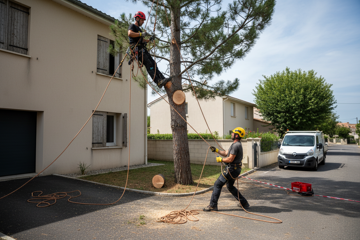 Abattage d'arbres et Démontage délicat à Salon-de-Provence
