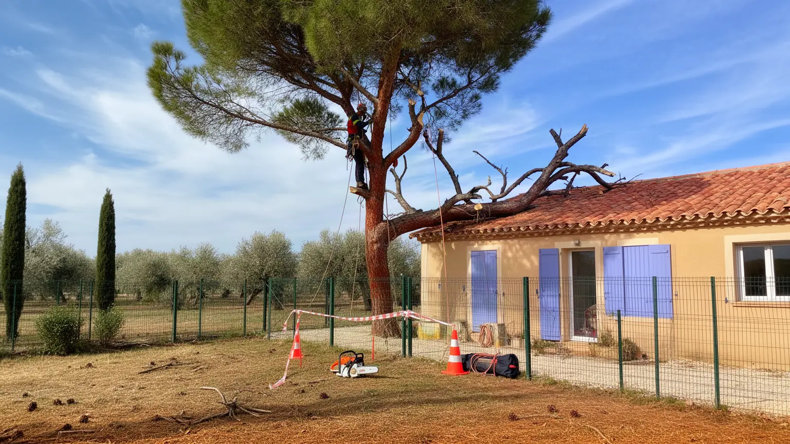 Élagueur en urgence à Salon-de-Provence : arbre tombé, mise en sécurité